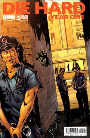 Die Hard: Year One issue 3-C Alexander Stojanov Cover