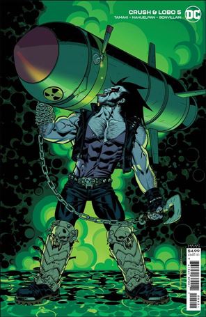 Crush & Lobo issue 5-B Brian Stelfreeze Cardstock Cover