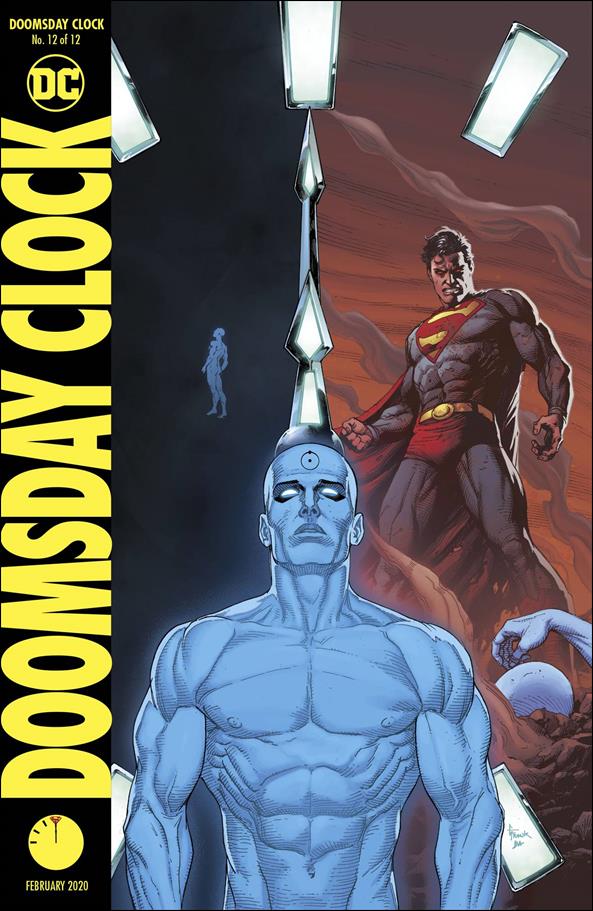Doomsday Clock issue 12-B Gary Frank "Top of the Hour" Cover