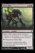 Magic the Gathering: New Phyrexia card 75 Toxic Nim
