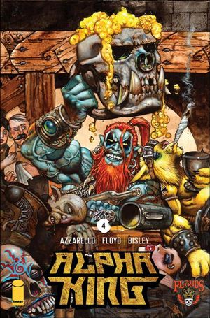 Alpha King issue 4 Simon Bisley Cover