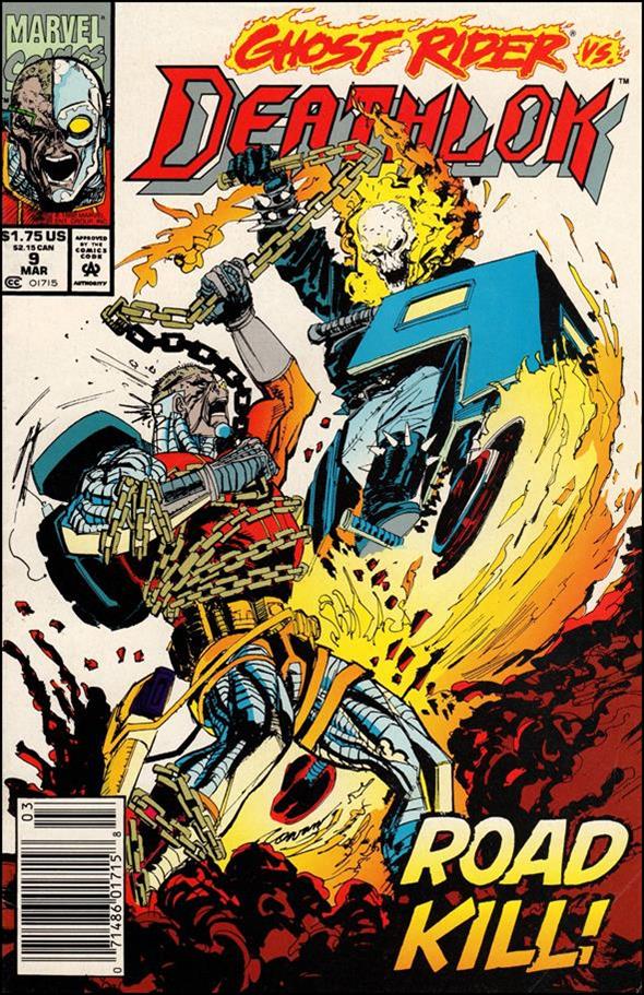 Deathlok (1991) issue 9-B Newsstand Cover