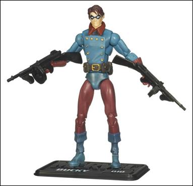 Marvel Universe (Series 2) figure 010-B Bucky - Loose