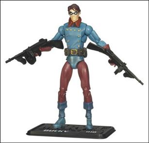 Marvel Universe (Series 2) figure 010-B Bucky - Loose