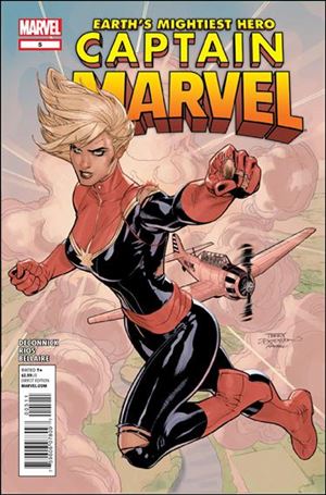 Captain Marvel (2012) issue 5 Terry Dodson Cover