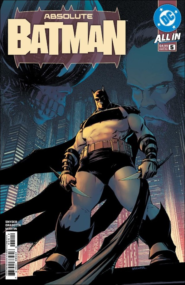 Absolute Batman issue 5-N Nick Dragotta Cover (Second Printing)