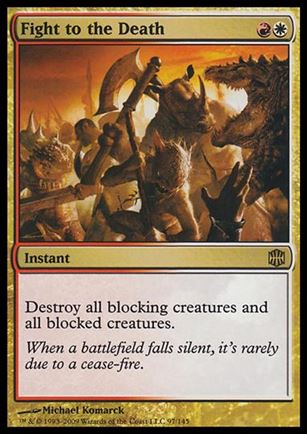 Magic The Gathering: Alara Reborn (Base Set) card 97 Fight to the Death