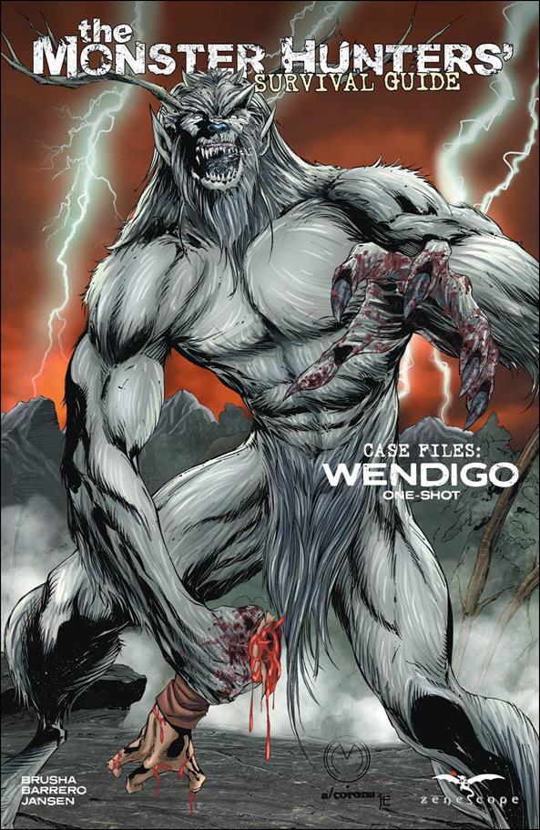 Monster Hunters' Survival Guide: Case Files: Wendigo issue nn-B Marat Mychaels Cover