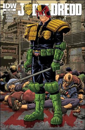 Judge Dredd (2012) issue 26 Mark Sexton Cover