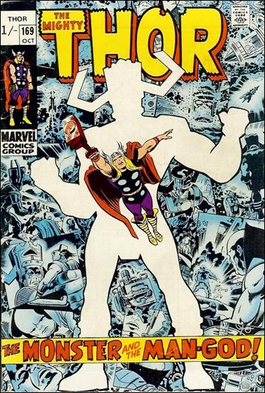 Thor (1966) issue 169-B UK Price Cover