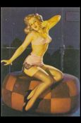 Elvgren's Calendar Pinups 2 (Base Set) card 82 Sleepy-Time