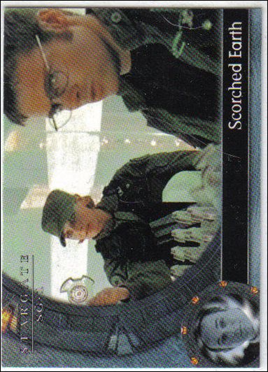 Stargate SG-1: Season 4 (Base Set) card 29 Scorched Earth