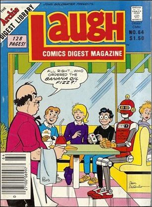 Laugh Digest Magazine issue 64-B Canadian Price Cover