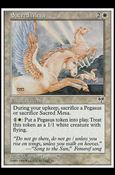 Magic the Gathering: Anthologies (Base Set) card 13 Sacred Mesa