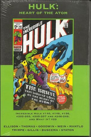 Hulk: Heart of the Atom issue nn-B Marvel Premiere Classic Dust Jacket Vol 15 1/1088