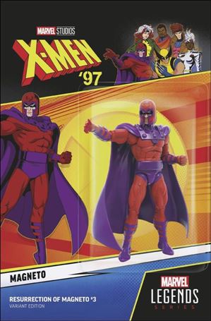 Resurrection of Magneto issue 3-C X-Men '97 Magneto Action Figure Wraparound Cover