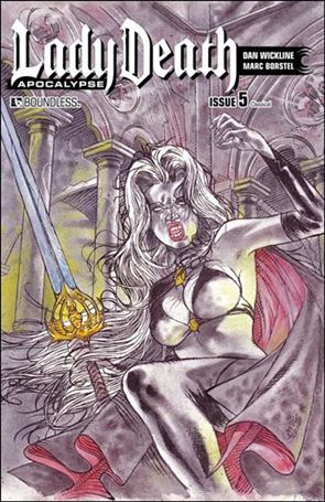 Lady Death: Apocalypse issue 5-F Classical Cover 1:3