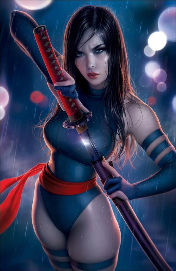 Psylocke (2025) issue 1-R Retailer Exclusive Warren Louw Virgin Cover