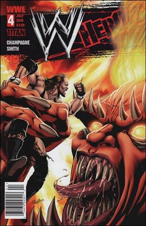 WWE Heroes issue 4 Andy Smith Cover