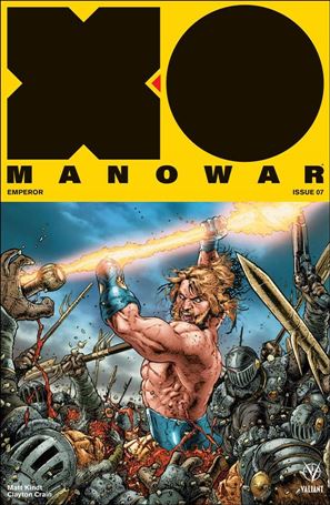 X-O Manowar (2017) issue 7-C Ryan Bodenheim 1:20 Cover