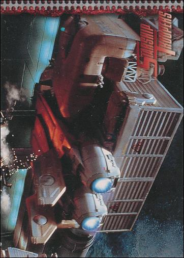 Starship Troopers: Series 1 (Base Set) card 77 Drop Ship