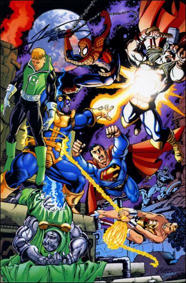 George Perez Newsletter issue 2-B Virgin Cover (signed by George Perez)