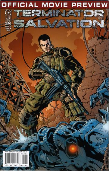Terminator Salvation Movie Adaptation issue 0 John Connor Cover