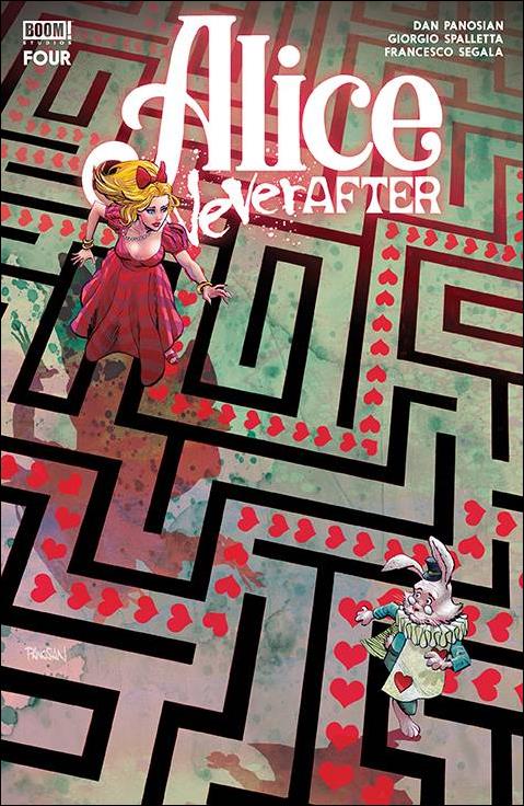 Alice Never After issue 4 Dan Panosian Cover