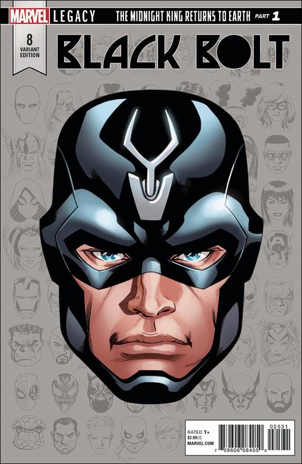 Black Bolt issue 8-C Mike McKone 1:10 Cover