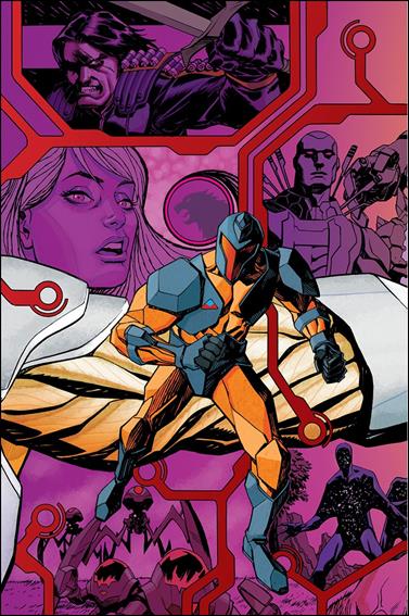 X-O Manowar (2012)  issue 0-F Dave Johnson Connecting Near Right Cover