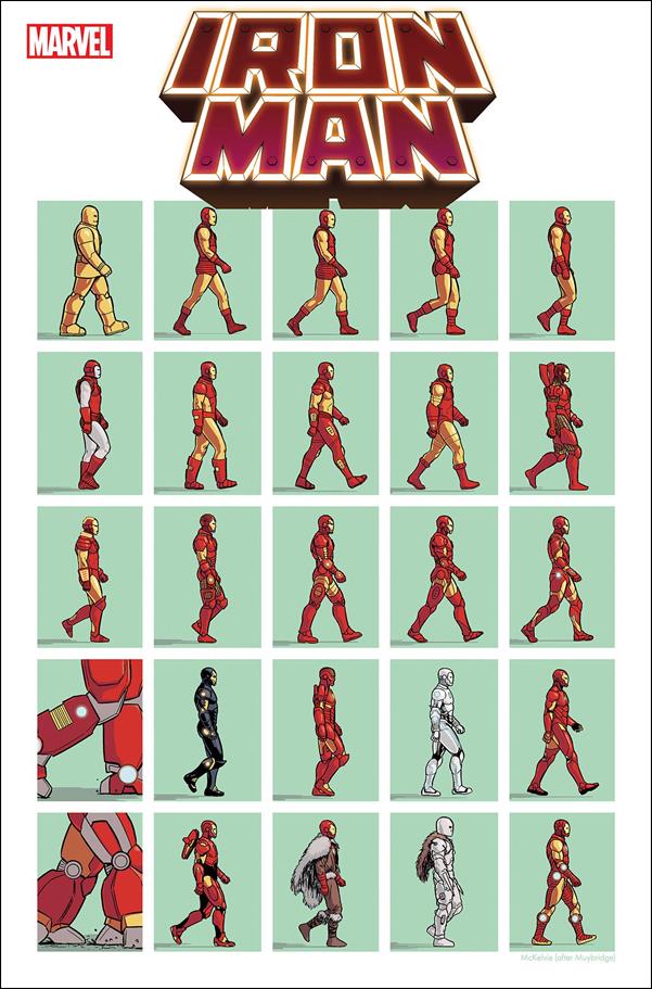 Iron Man (2020) issue 17-D Jamie McKelvie 1:25 Cover