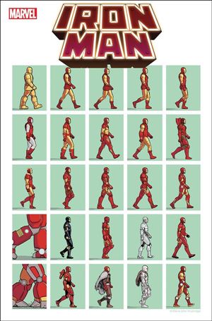 Iron Man (2020) issue 17-D Jamie McKelvie 1:25 Cover