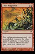 Magic the Gathering: Betrayers of Kamigawa (Base Set) card 120 Twist Allegiance