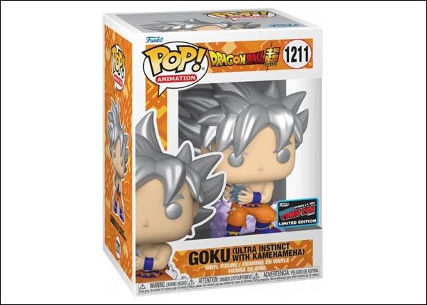 POP! Animation figure 1211-B Goku (Ultra Instinct with Kamehameha) NYCC