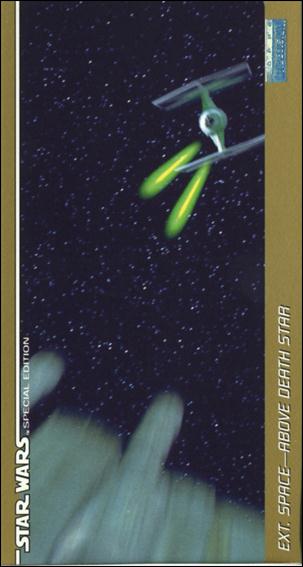 Star Wars Trilogy Special Edition Widevision  (Base Set) card 48 Ext. Space - Above Death Star