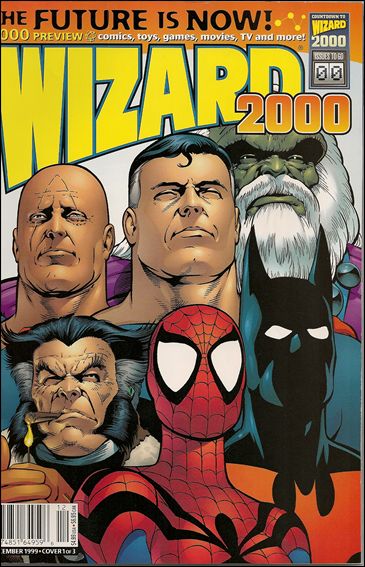 Wizard: The Comics Magazine issue 2000-F Unbagged Future Heroes Cover