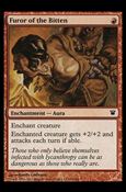 Magic the Gathering: Innistrad (Base Set) card 143 Furor of the Bitten