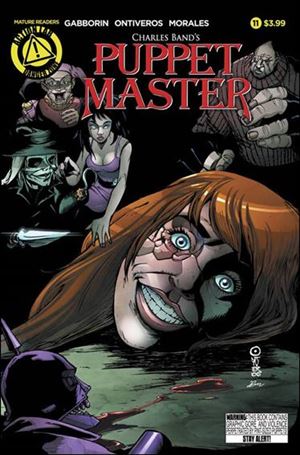 Puppet Master (2015) issue 11 Antonio Ontiveros Cover