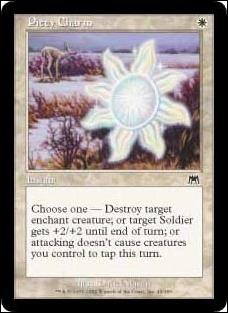 Magic the Gathering: Onslaught (Base Set) card 49 Piety Charm