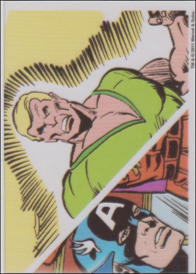Marvel Universe 2011 (Acetate Parallel Subset) card 9