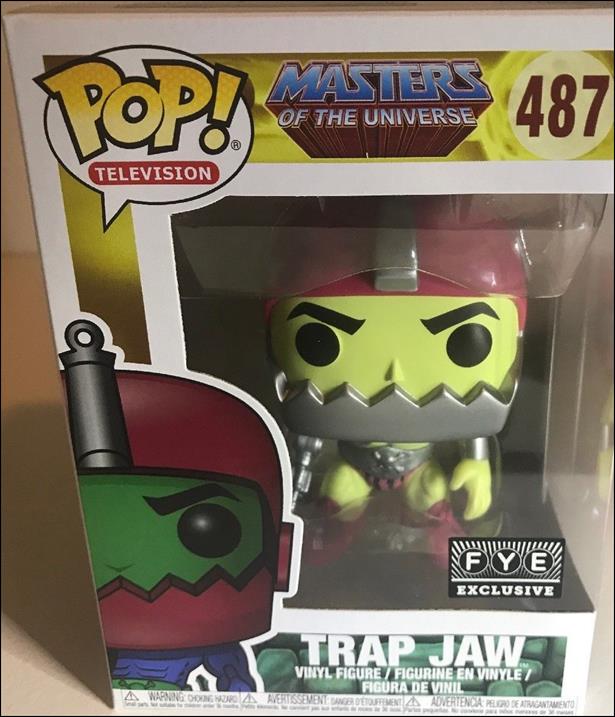 POP! Television figure 487 Trap Jaw FYE Exclusive