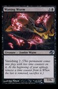 Magic the Gathering: Planar Chaos (Base Set) card 83 Waning Wurm