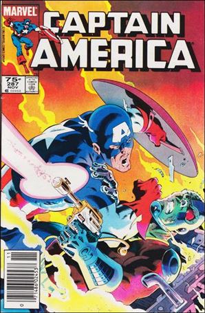 Captain America (1968) issue 287-B Canadian Price Cover