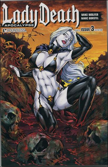 Lady Death: Apocalypse issue 3-D Sultry Cover