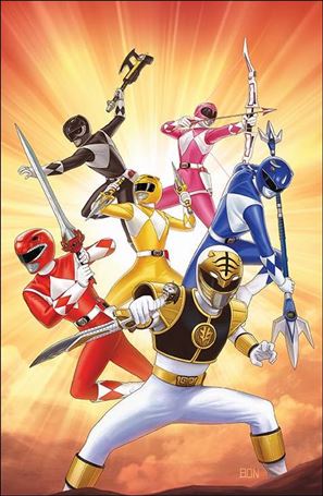 Mighty Morphin issue 20-H Bon Bernardo 1:Store Virgin Cover