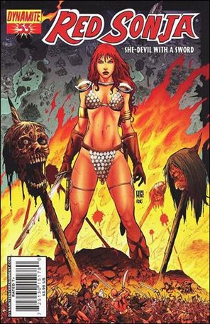 Red Sonja (2005) issue 53-B Walter Geovani Cover