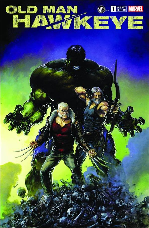 Old Man Hawkeye issue 1-K Clayton Crain Unknown Comics Cover