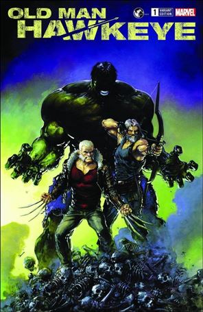 Old Man Hawkeye issue 1-K Clayton Crain Unknown Comics Cover