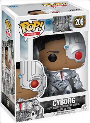 POP! Heroes figure 209 Cyborg