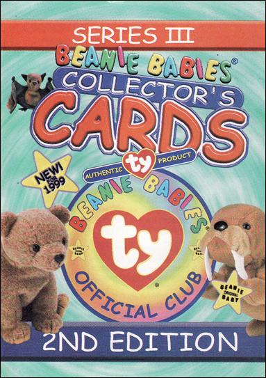 Beanie Babies Series 3 (Base Set) card Checklist Checklist